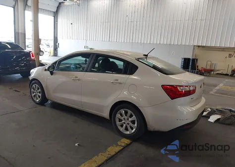 2014 Kia Rio Lx из США, поврежденный, VIN KNADM4A31E6372650